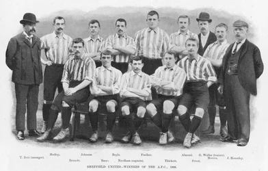 Sheffield United - Winners of the Association Football Cup, 1899